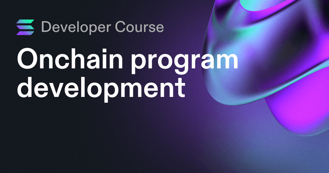 Onchain program development