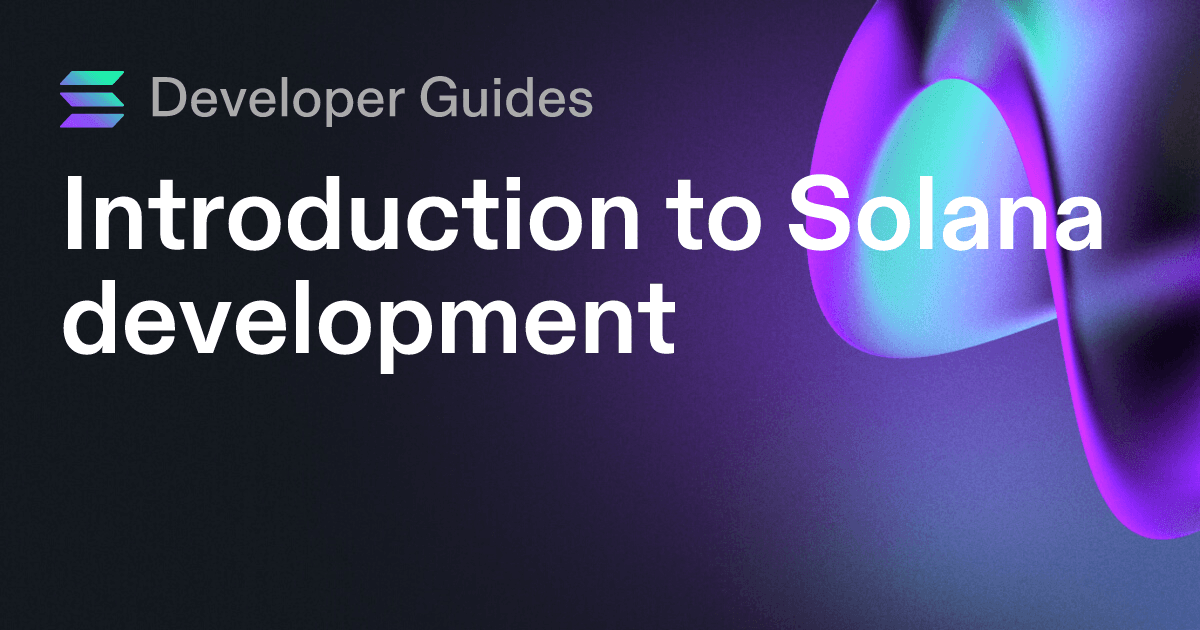 Intro to Solana development (using only your browser)